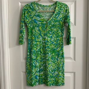 Lilly Pulitzer - Parrot Palmetto Dress - Size Small